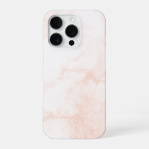 Modern White & Golden Marble iPhone 16 Pro Case