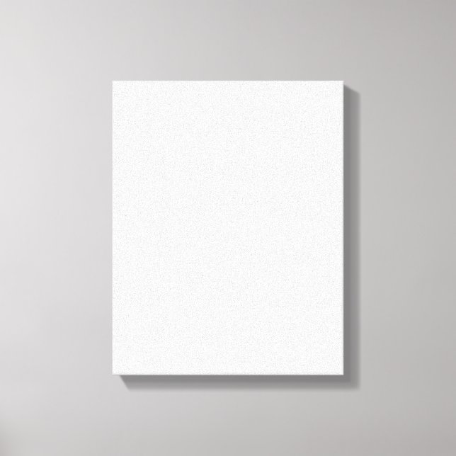 Modern White Marble Canvas Print (Front)
