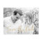 Modern White Marble Gold Script | Save The Date