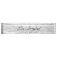 Desk Nameplate