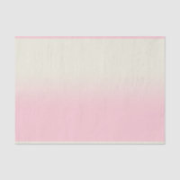 Modern White Pastel Pink Ombre Gradient