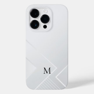 Modern White Pattern Case-Mate iPhone 14 Pro Case