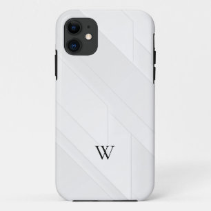 Modern White Pattern Case-Mate iPhone Case
