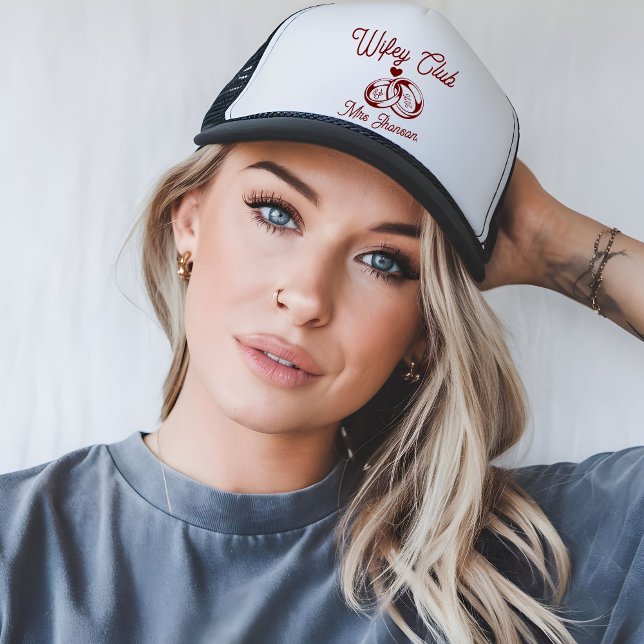 Modern Wifey Club Mrs Tote Bag, Honeymoon Wifey  Trucker Hat (Creator Uploaded)