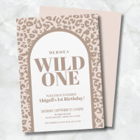 Modern Wild One 1st Birthday Party