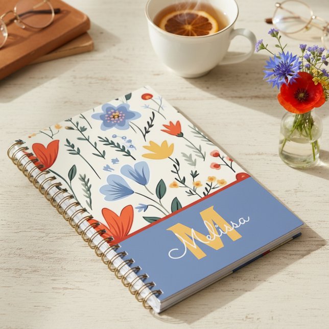 Modern Wildflower Boho Cottagecore Planner (Modern wildflower boho cottagecore daily planner)