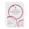 Modern Wine Stain Rings Bridal Shower Invitations
