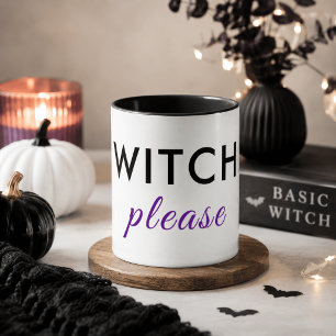Modern Witch Please Halloween Mug – Minimal Chic