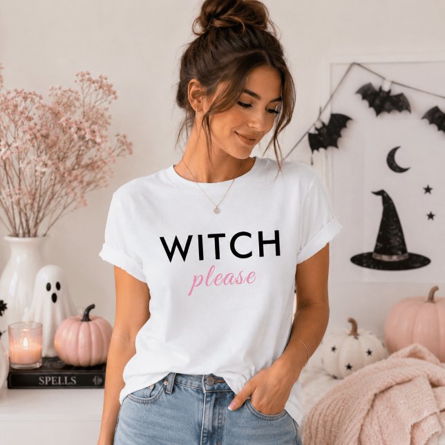 Modern Witch Please Halloween Shirt – Funny Tee (Creator Uploaded)