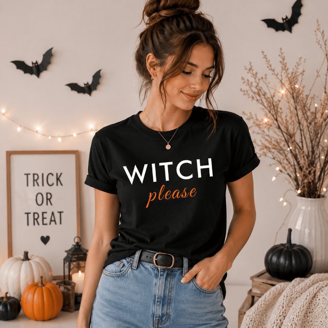 Modern Witch Please Halloween Shirt – Funny Tee (Creator Uploaded)