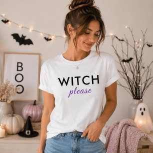 Modern Witch Please Halloween Shirt – Funny Tee