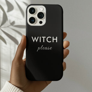 Modern Witch Please Phone Case – Trendy Minimal
