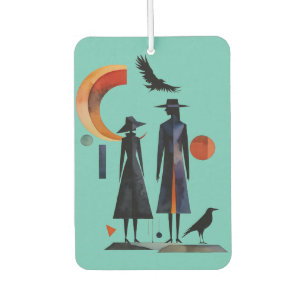 Modern Witches - an abstract artwork 2 - Fan Fun Car Air Freshener