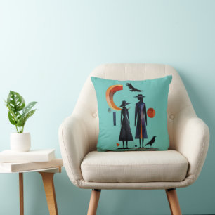 Modern Witches - an abstract artwork 2 - Fan Fun Cushion