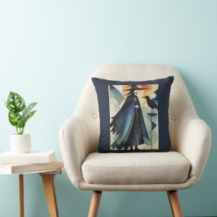 Modern Witches - an abstract artwork 3 - Fan Fun Cushion