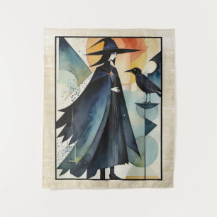 Modern Witches - an abstract artwork 3 - Fan Fun Tapestry
