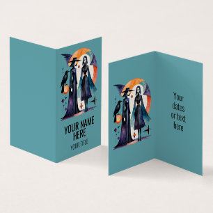 Modern Witches - an abstract artwork 5 - Fan Fun Business Card