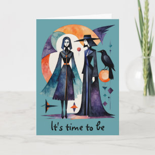 Modern Witches - an abstract artwork 5 - Fan Fun Card