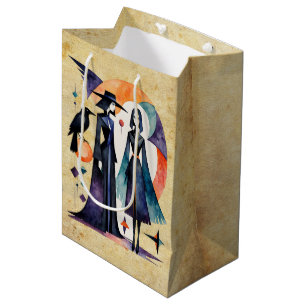 Modern Witches - an abstract artwork 5 - Fan Fun Medium Gift Bag