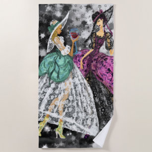 Modern Women Beach Towel