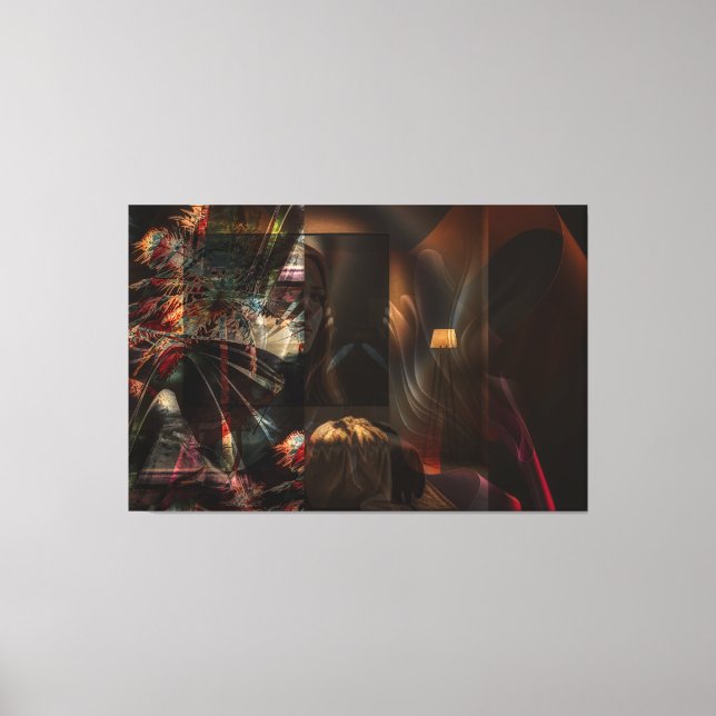 modern work canvas print (Front)