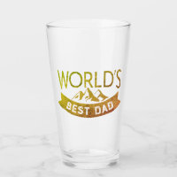 Modern "World's Best Dad" typography Father's Day