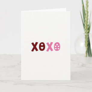 Modern Xoxo Expression Card