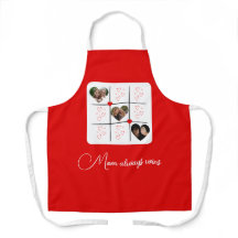 Modern XOXO Red Hearts Mothers Day Photo