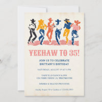 Modern Yeehaw Cowgirl 35th Birthday Party