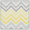 Modern Yellow and Grey Chevron Pattern