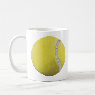 Modern Yellow Tennis Ball Coffee Mug