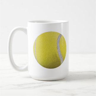 Modern Yellow Tennis Ball Coffee Mug