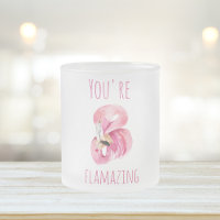 Modern You Are Flamazing Beauty Pink Flamingo