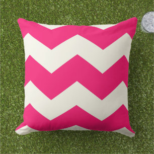 Modern Zig Zag Chevron Pattern Design Pillow