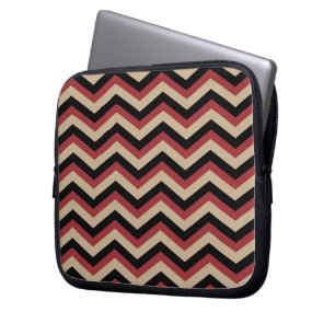 Modern Zig Zag Pattern Laptop Sleeve