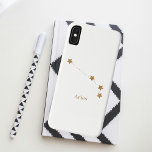 Modern Zodiac Sign Gold Aries | Element Fire Case-Mate iPhone Case<br><div class="desc">Modern Zodiac Sign Gold Aries | Element Fire</div>