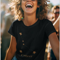 Modern Zodiac Sign Gold Cancer | Element Water