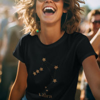 Modern Zodiac Sign Gold Libra | Element Air