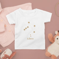 Modern Zodiac Sign Gold Libra | Element Air