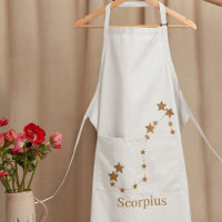 Modern Zodiac Sign Gold Scorpius | Element Water