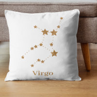 Modern Zodiac Sign Gold Virgo | Element Earth