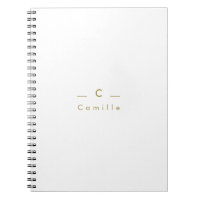 Moderne Minimaliste Monogramme Initiale