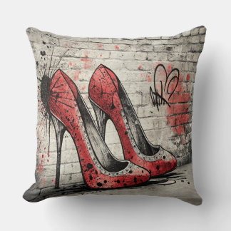 Modernes Design Street Art  Cushion