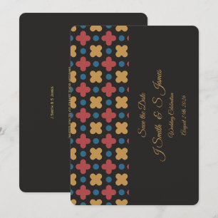 Modernised Retro Design for Save the Date
