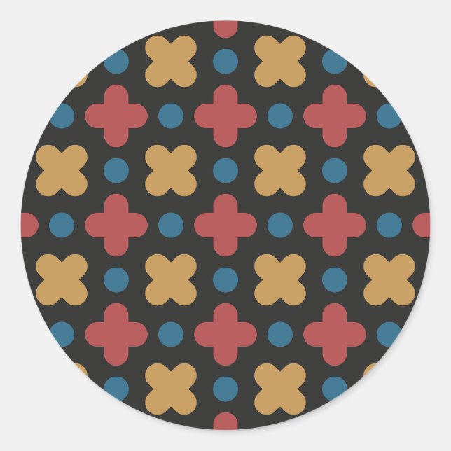 Modernised Retro Stickers Design (Front)