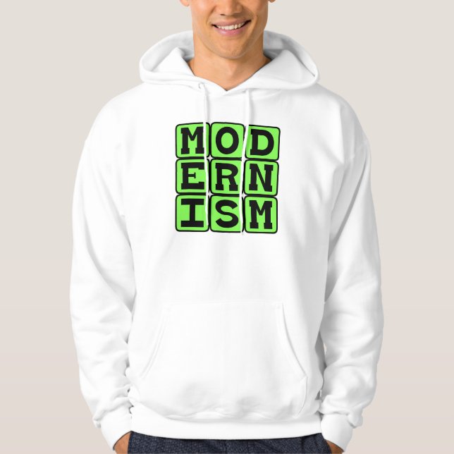 Modernism, Philosophical Movement Hoodie (Front)