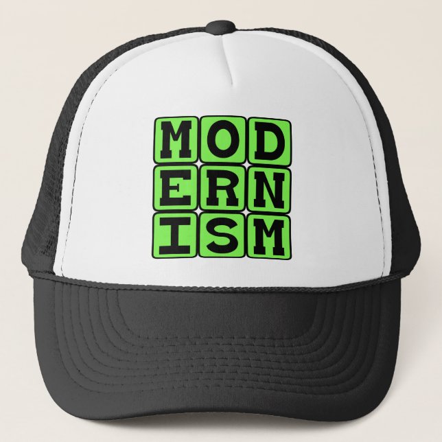 Modernism, Philosophical Movement Trucker Hat (Front)