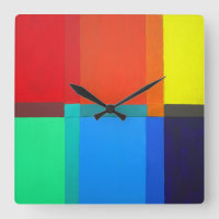 Modernist Abstract Art Colour Grid