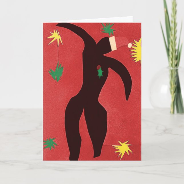 Modernist Christmas Holiday Card (Front)