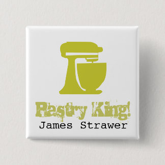 Modernist Cuisine Baking Pastry Chef  King 15 Cm Square Badge
